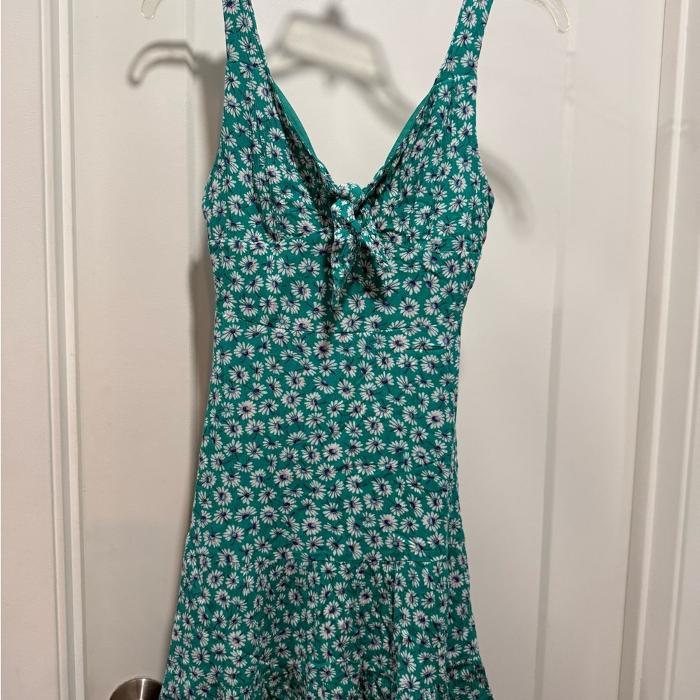 Floral Green Sundress